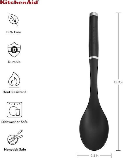 Kitchenaid Spoon Sauce Nylon Red 1pcs