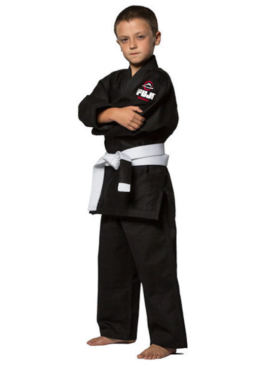 Fuji All Around Παιδική Στολή Brazilian Jiu Jitsu Μαύρη