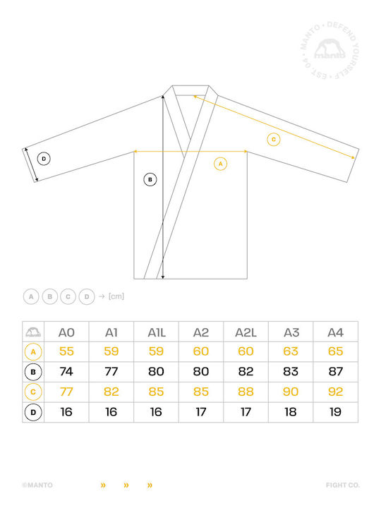 Manto Base Bărbați Uniforme Jiu Jitsu brazilian Negru