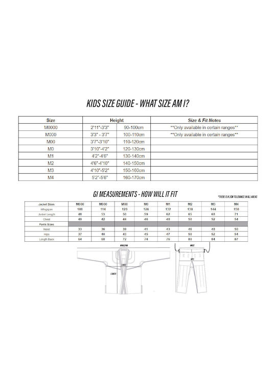 Tatami Fightwear Tatami Kids Brazilian Jiu Jitsu Uniform White