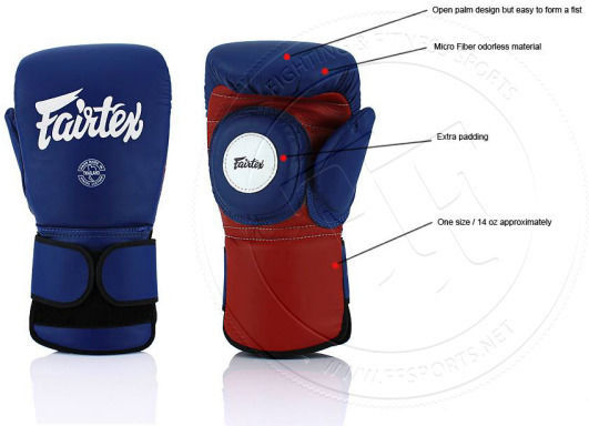 Fairtex Γάντια Πυγμαχίας για Αγώνα Μπλε