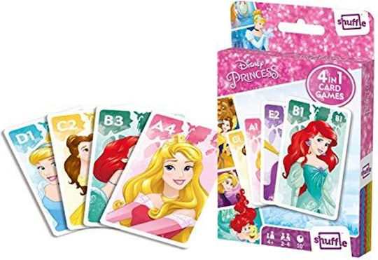 Brettspiel Disney Princess für 2-4 Spieler 4+ Jahre (EN) Shuffle