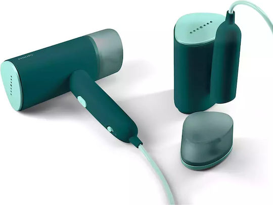 Philips Series 3000 Ατμοκαθαριστής Ρούχων Χειρός 1000W με Δοχείο 120ml Πράσινος
