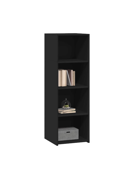 Black Bookcase 40x41x124 cm