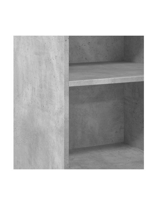 Grey Bookcase 45x41x93cm