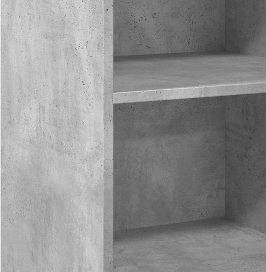Bücherschrank Grau 45x41x93cm