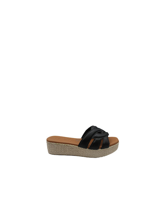 Oh My Sandals Platforme dama Negre