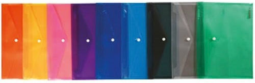 A&G Paper Folder with Button for Paper A4 Green