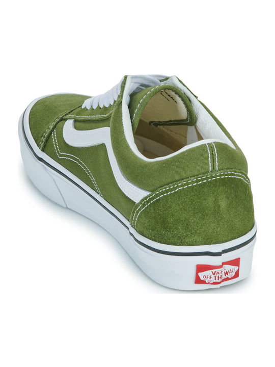 Old Skool Damen Sneakers Grün