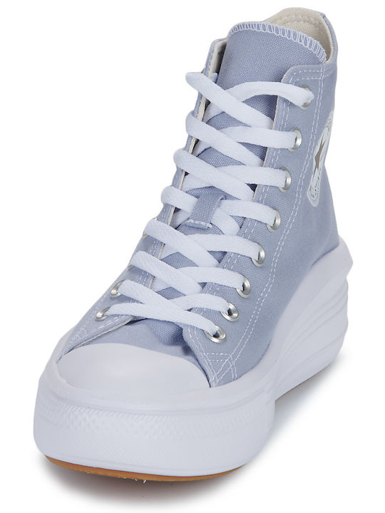 Move Platform Boots Blue
