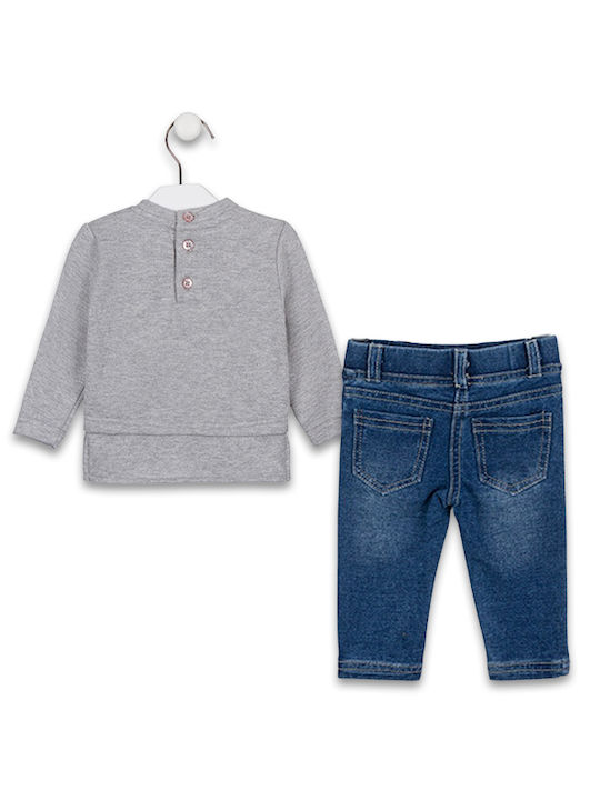 Losan Kinder Set mit Hose Winter 2Stück gri