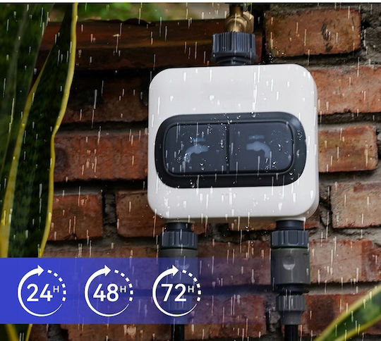 Central Control Double Irrigation Controller Wifi Rain Sensor Pro Set 2x Ανταλλακτικό Ηλιακού Θερμοσίφωνα
