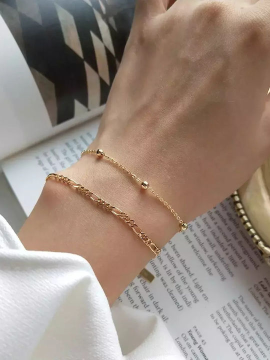 Goldsmith Αλυσίδα Λαιμού Επιχρυσωμένη Λεπτή Πάχους 2mm