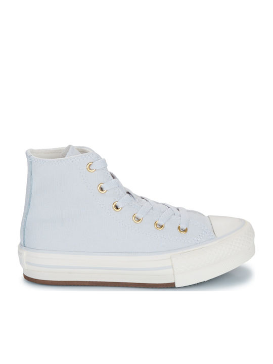 Chuck Taylor All Star Παιδικά Sneakers High Μπλε