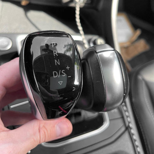 Buton schimbător viteze cu lumină LED pentru Skoda Octavia / Kodiaq / Superb Volkswagen Passat / Magazin online de golf / Tiguan / Polo / Jetta / Scirocco / Turul / CC - Centru de Comerț Electronic Alb