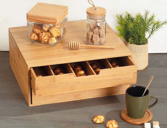 5Five Wooden Capsule Drawer 34x34x14.5cm 179601
