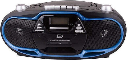 Trevi Φορητό Ηχοσύστημα με Ραδιόφωνο / CD / USB / Κασετόφωνο Μαύρο