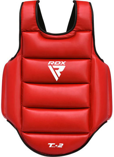 Rdx Chest Guard T2 Double Coloured Red