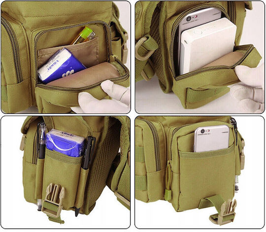 Verk Group Militärische Tasche Oberschenkel Grün