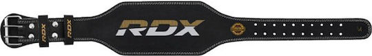 RDX Ζώνη Μέσης Άρσης Βαρών Δερμάτινη
