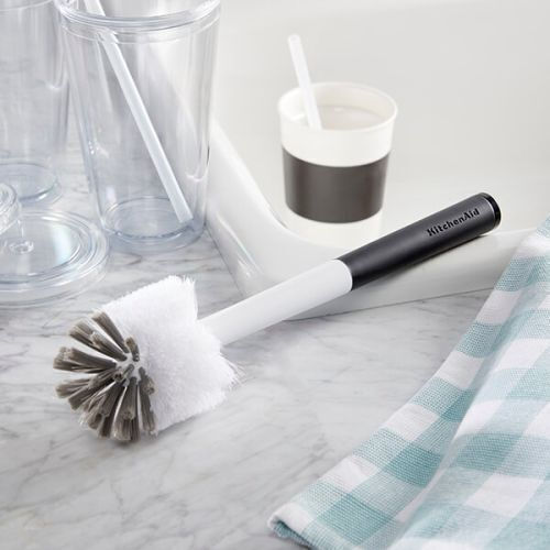 Kitchenaid KEG875OHBA Plastice Perii de Curățare cu mâner pentru Sticle Argint 1buc