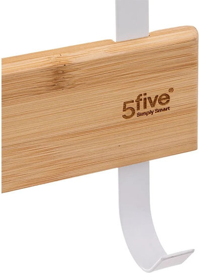 5Five Türhaken F-V Natureo 5 Schlitze Metallisch 40x2x29.8cm