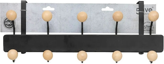 5Five Кука За Врата Door Ball Hooks 10 Позиции Метална 43.9x11.5x16.7см 5Five Кука За Врата Door Ball Hooks 10 Позиции Метална 43.9x11.5x16.7см
