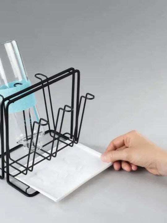 HAMA Bază De Organizare Pentru Chiuveta De Bucătărie Din Plastic Negru 17x20cm