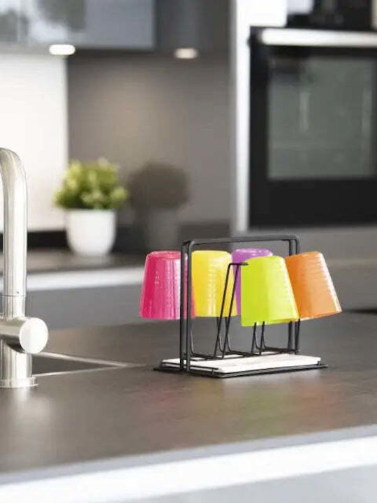 HAMA Bază De Organizare Pentru Chiuveta De Bucătărie Din Plastic Negru 17x20cm