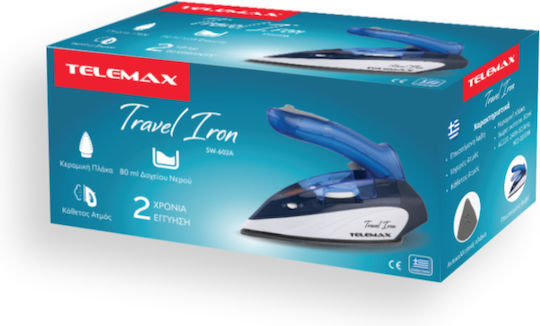 Telemax Steam Travel Iron 1100W