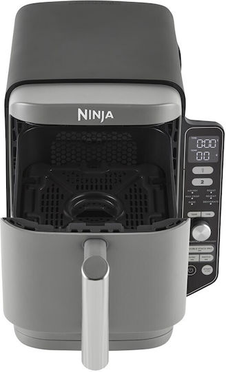 Ninja Double Stack XL Air Fryer with Double Detachable Bucket 9.5lt Gray