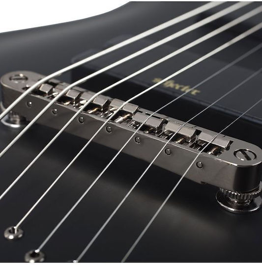 Schecter Demon Ηλεκτρική Κιθάρα Μαύρη με Θήκη
