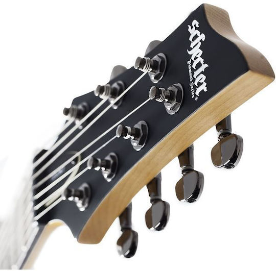 Schecter Demon Ηλεκτρική Κιθάρα Μαύρη με Θήκη