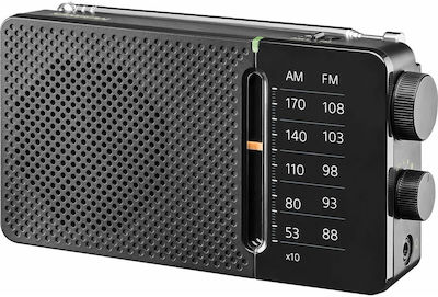 Sangean SR-36 Mini Radio Battery Black