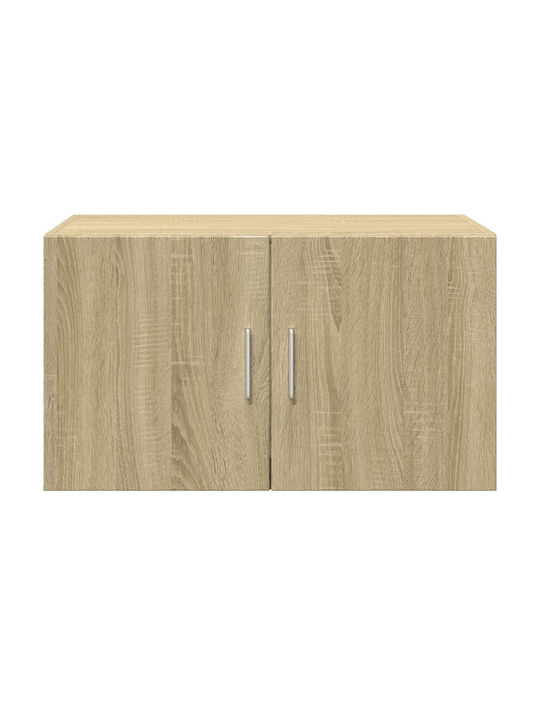Wall Living Room Cabinet made of Particle Board Oak 70x42.5x40cm