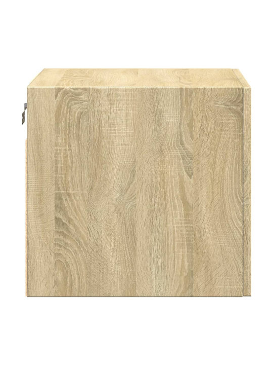 Wall Living Room Cabinet made of Particle Board Oak 45x42.5x40cm