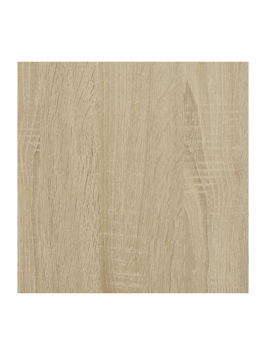 Wall Living Room Cabinet made of Particle Board Oak 70x42.5x40cm