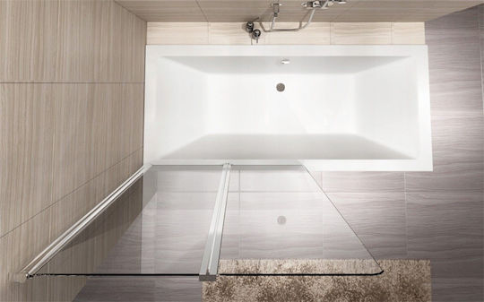 Rea Σταθερό Πλαϊνό Μπανιέρας 80x140cm