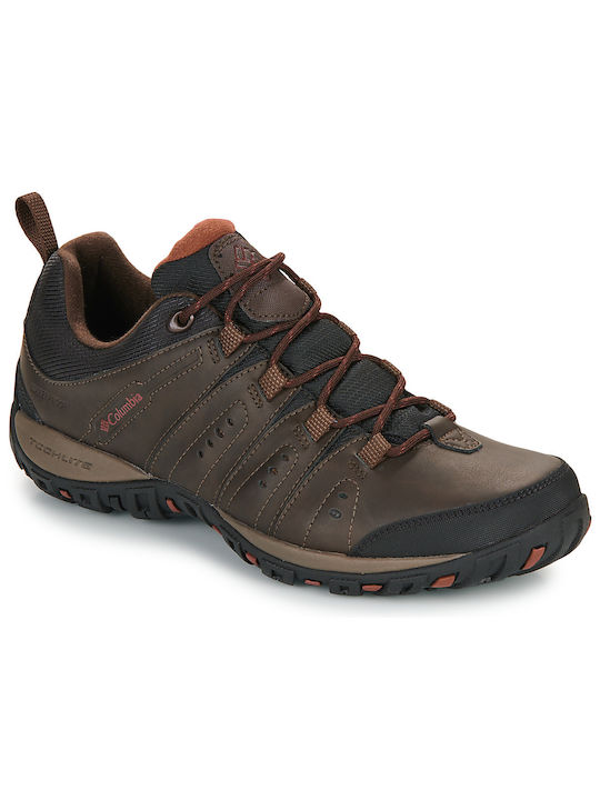 Columbia Woodburn Ii Men's Hiking Shoes Waterproof Brown