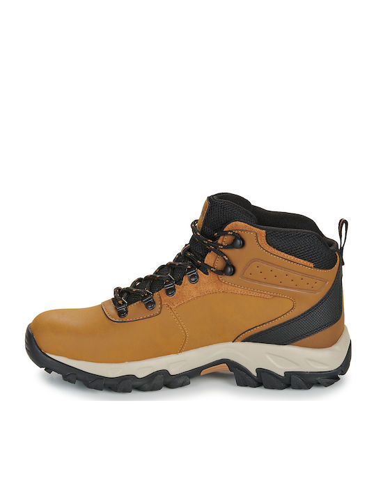 Columbia Newton Ridge Plus Ii Ανδρικά Ορειβατικά Μποτάκια Αδιάβροχα Καφέ