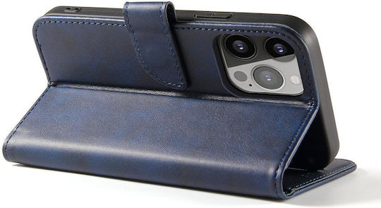 Hurtel Magnet Book Silicon Albastru (Galaxy A14)