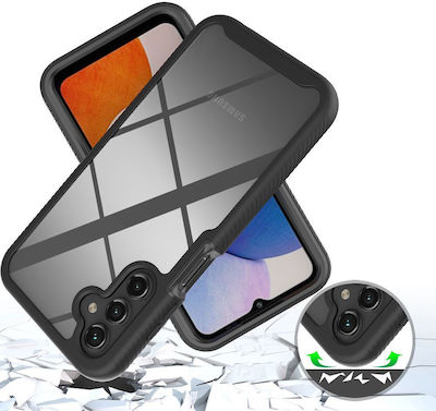 Tech-Protect Coperta din spate Plastic 2mm Rezistent Negru (Samsung Galaxy A15 4G / 5G)