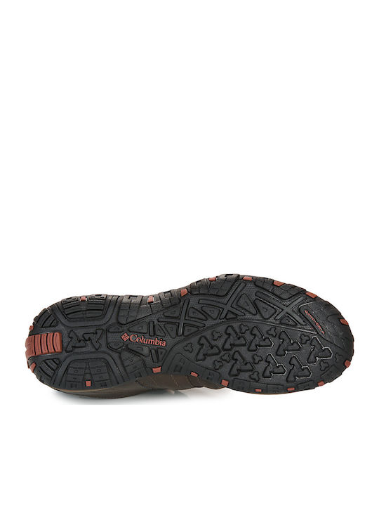 Columbia Woodburn Ii Men's Waterproof Brown Hiking Shoes