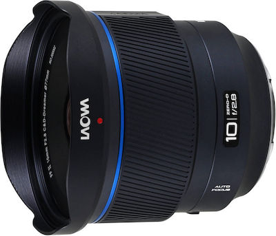 Laowa Cadru complet Lentilă de aparat foto 10mm f/2.8 Zero-D FF Autofocus pentru montura Sony FE Negru