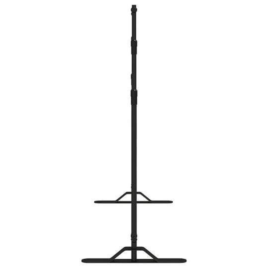 vidaXL Photography Backdrop Black