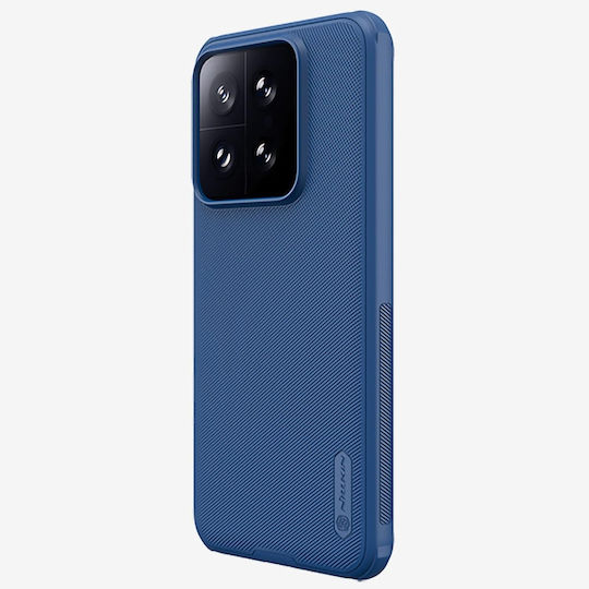 Super Umschlag Rückseite Silikon Blau (Xiaomi 14 Pro)