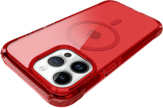 Prodigee Задна корица Пластмаса 2мм Червен (iPhone 15 Pro)
