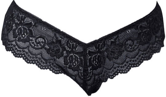 Boss Of Toys Boxer Sexy Pentru Femei Cu Dantelă Neagră