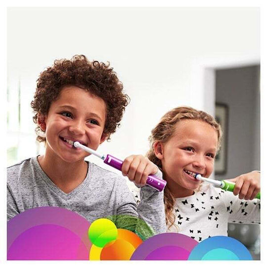 Oral-B Junior Periuță De Dinți Electrică Pentru Copii Cu Cronometru Pentru 6+ Ani Verde