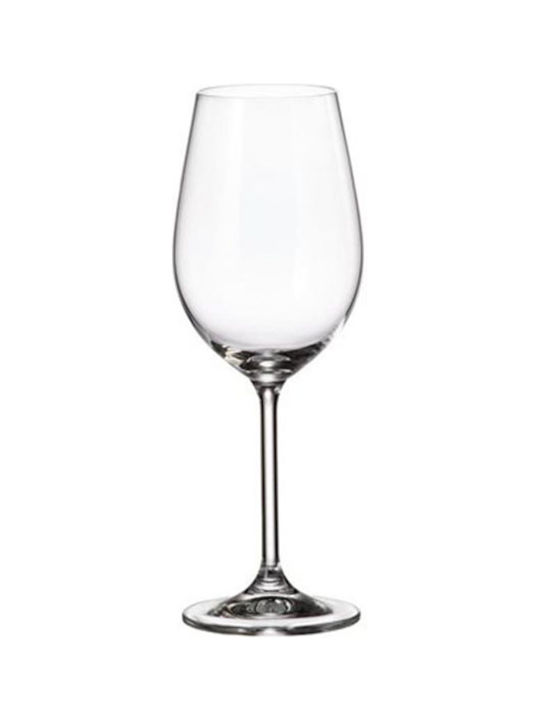 Bohemia Gastro Set de Pahare pentru Vin Alb din Cristal Fără Colțuri 350ml 6buc